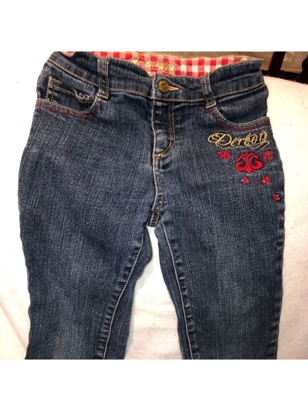 GUC Girl’s Size 6 Dereon Denim Blue Jeans